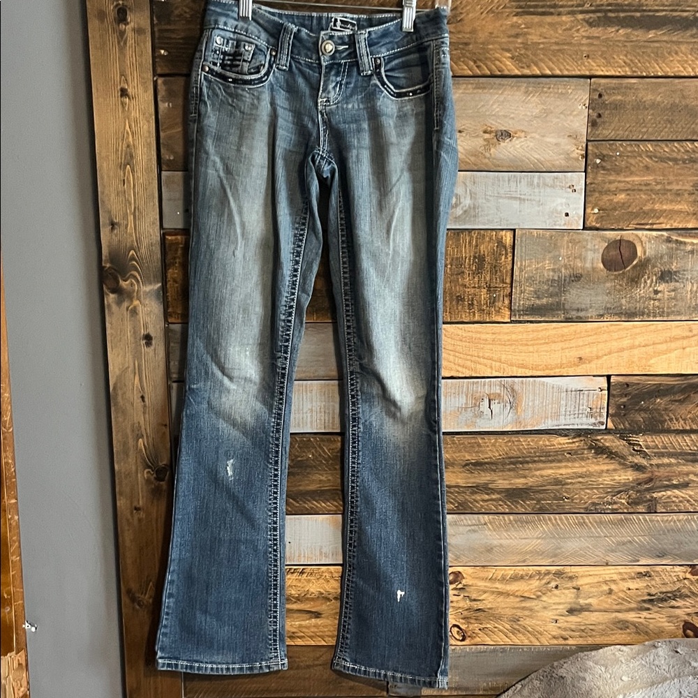 Soundgirl,  Boot Cut, denim Jeans, low rise, size 1